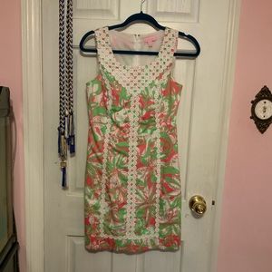 Lilly Pulitzer flower shift dress